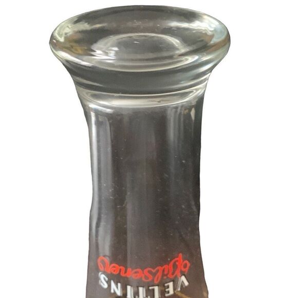 Vintage Veltins Bilsener Pilsner Beer Glass Raise a Glass to Tradition Gold Trim - Picture 4 of 12